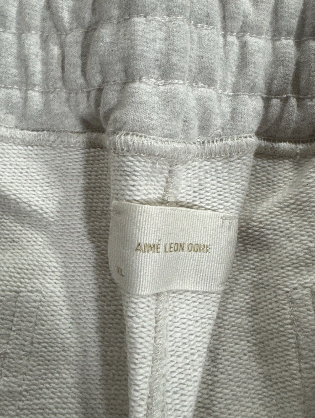 Aime Leon Dore Aime Leon Dore Gray Embroidered Logo Jogger Sweatpants XL Size US 36 / EU 52 - 3 Thumbnail