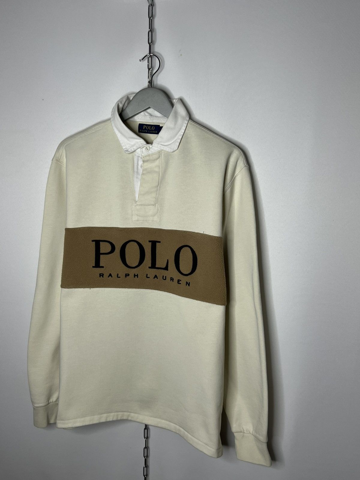 Polo Ralph Lauren Polo Ralph Lauren Big Logo Polo Shirt Long Sleeve Sweatshirt Size US L / EU 52-54 / 3 - 2 Thumbnail