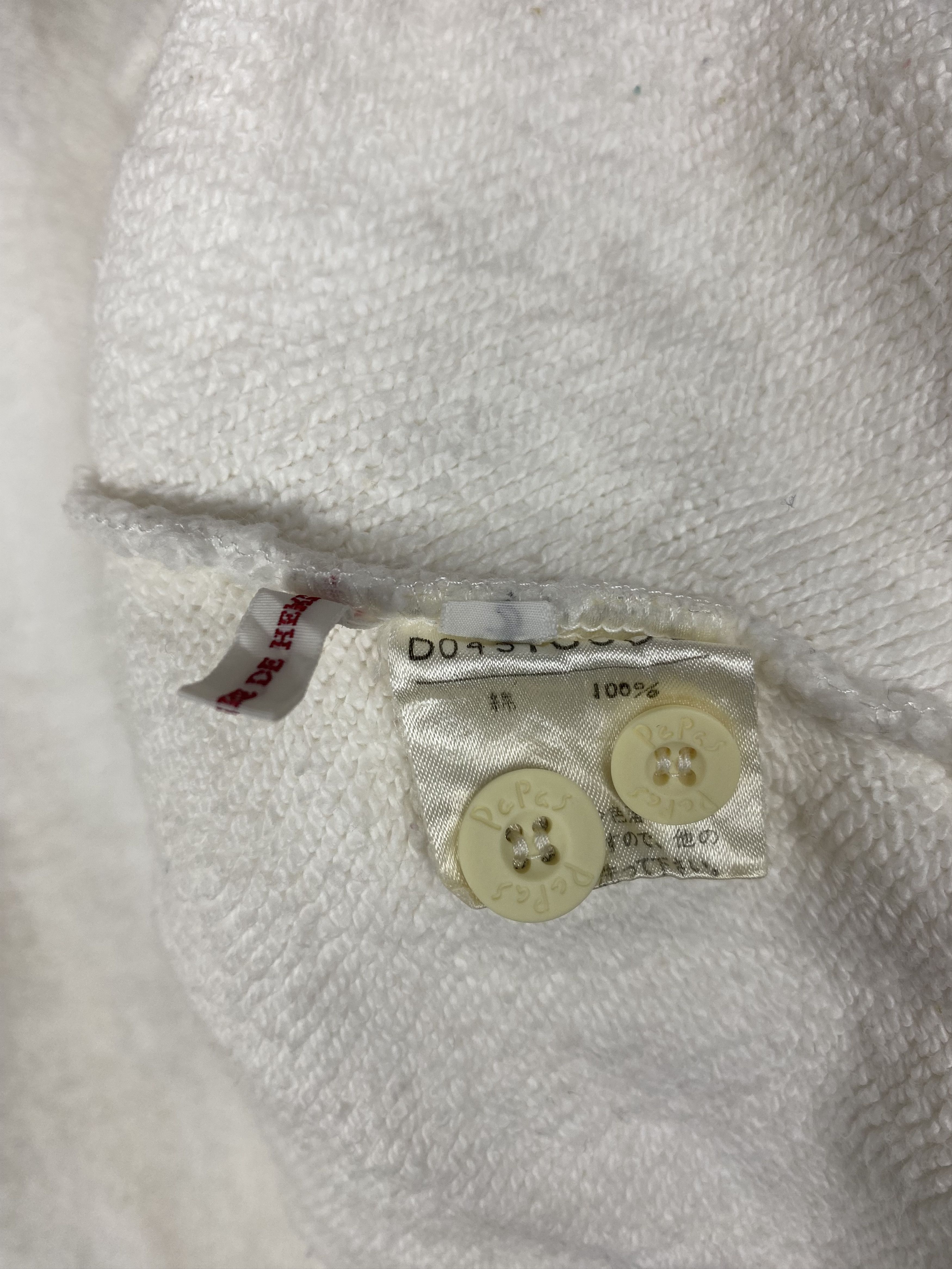 Japanese Brand Vintage Papas Button Up Sweatshirts DJ05016 Size US XL / EU 56 / 4 - 7 Thumbnail