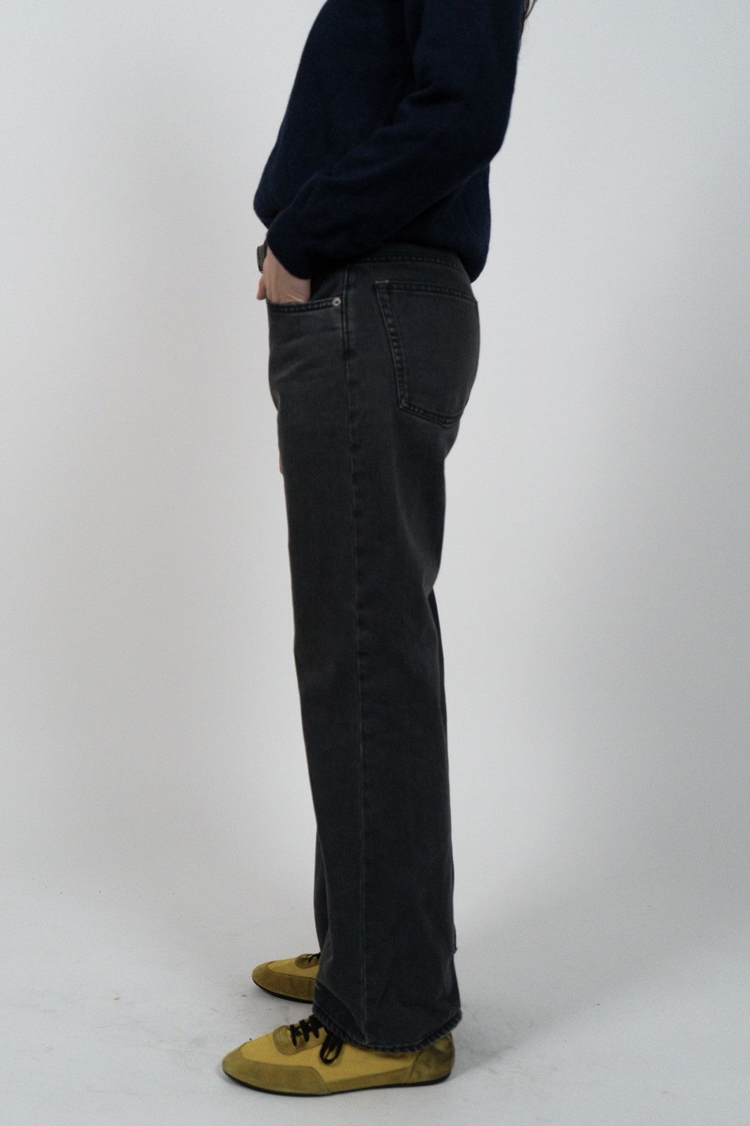 Acne Studios Acne Studios 2021 Faded Black Denim Size 31" - 5 Thumbnail