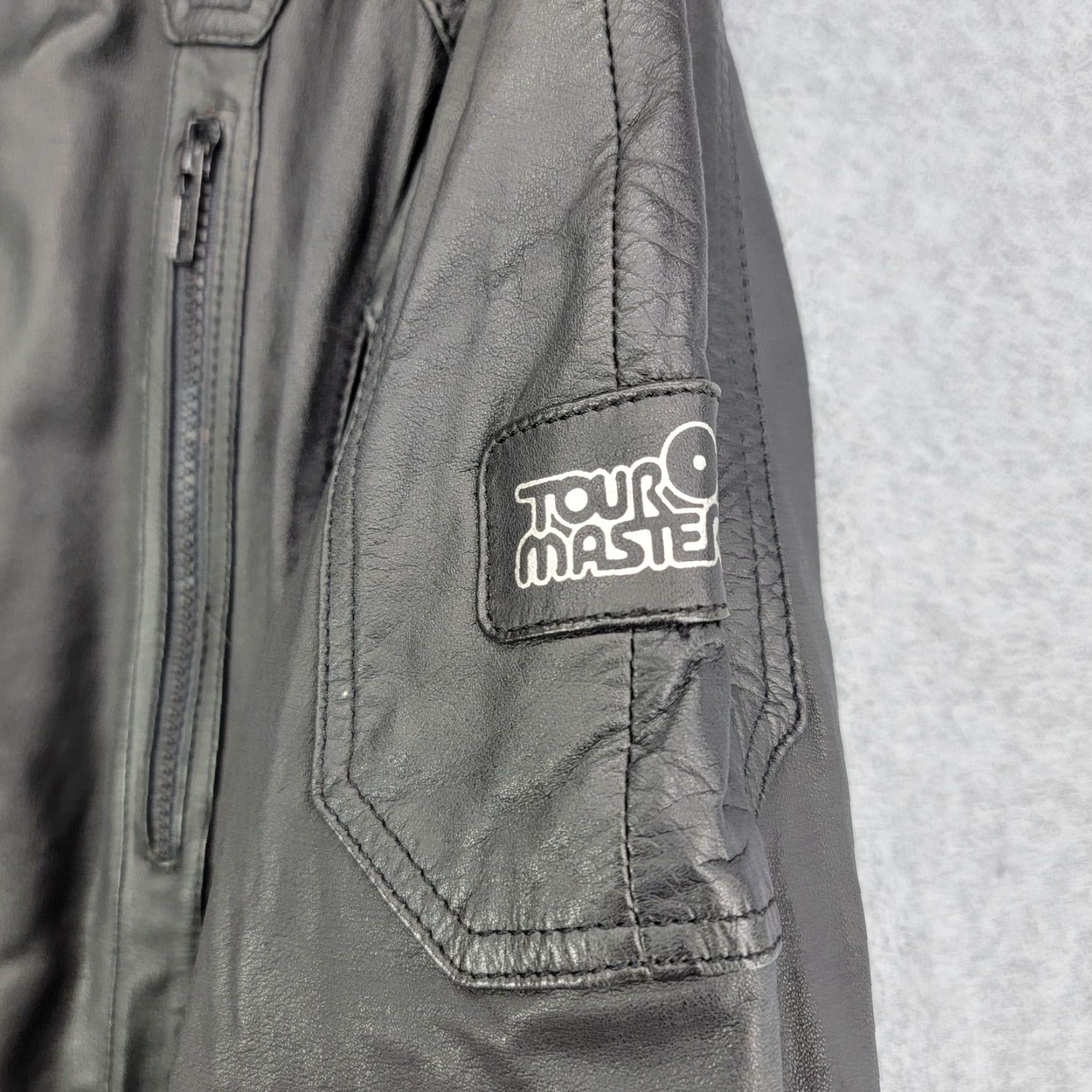 Vintage Tourmaster Riding Jacket adult Small Leather motorcycle apparel Jacket Unisex Adults Black 40 S Male Female? Size US S / EU 44-46 / 1 - 4 Thumbnail