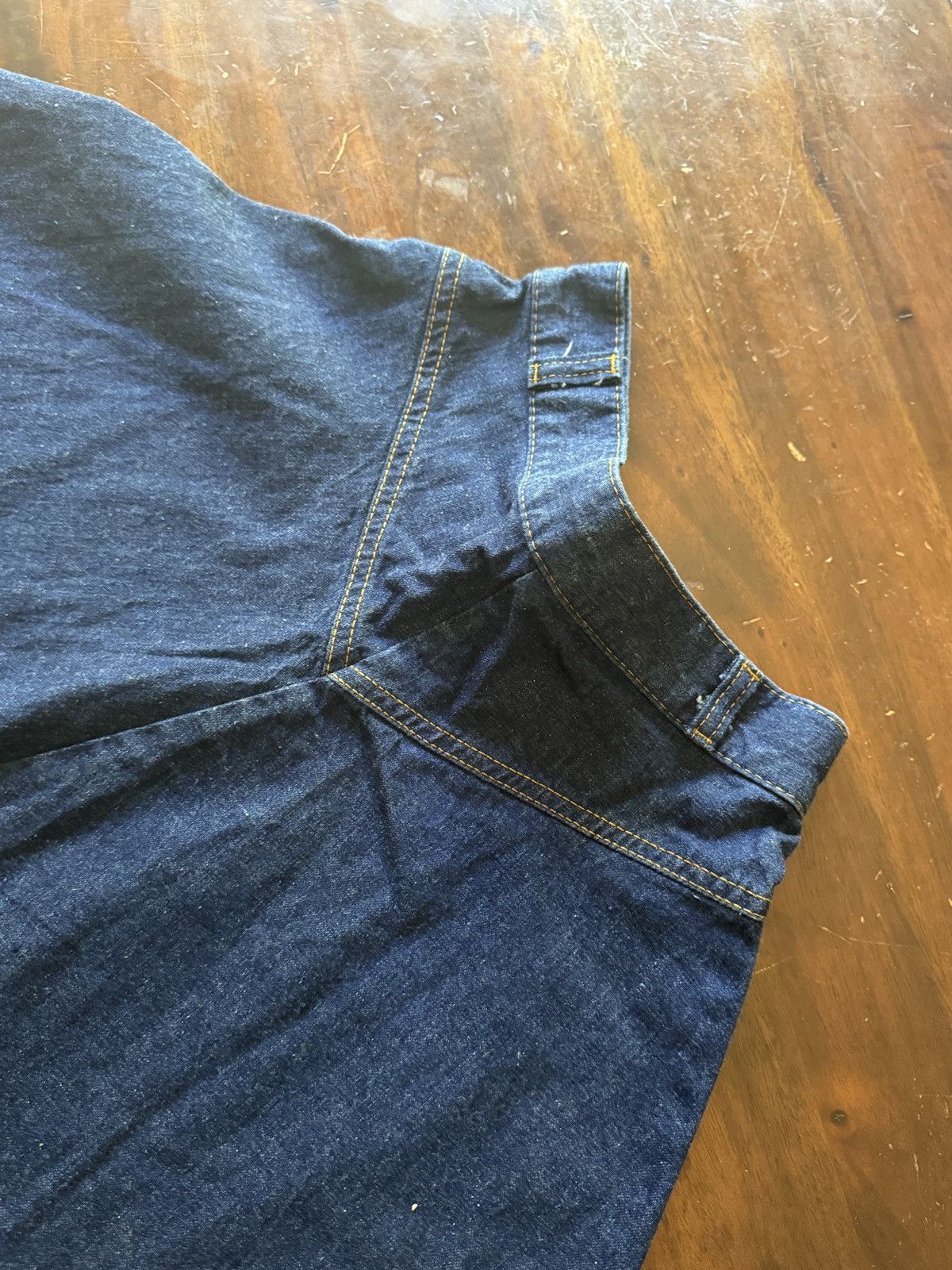 Levi's Vintage Clothing Levi’s Orange Tab Flared Denim Skirt Size 25" / US 0 / IT 36 - 9 Thumbnail