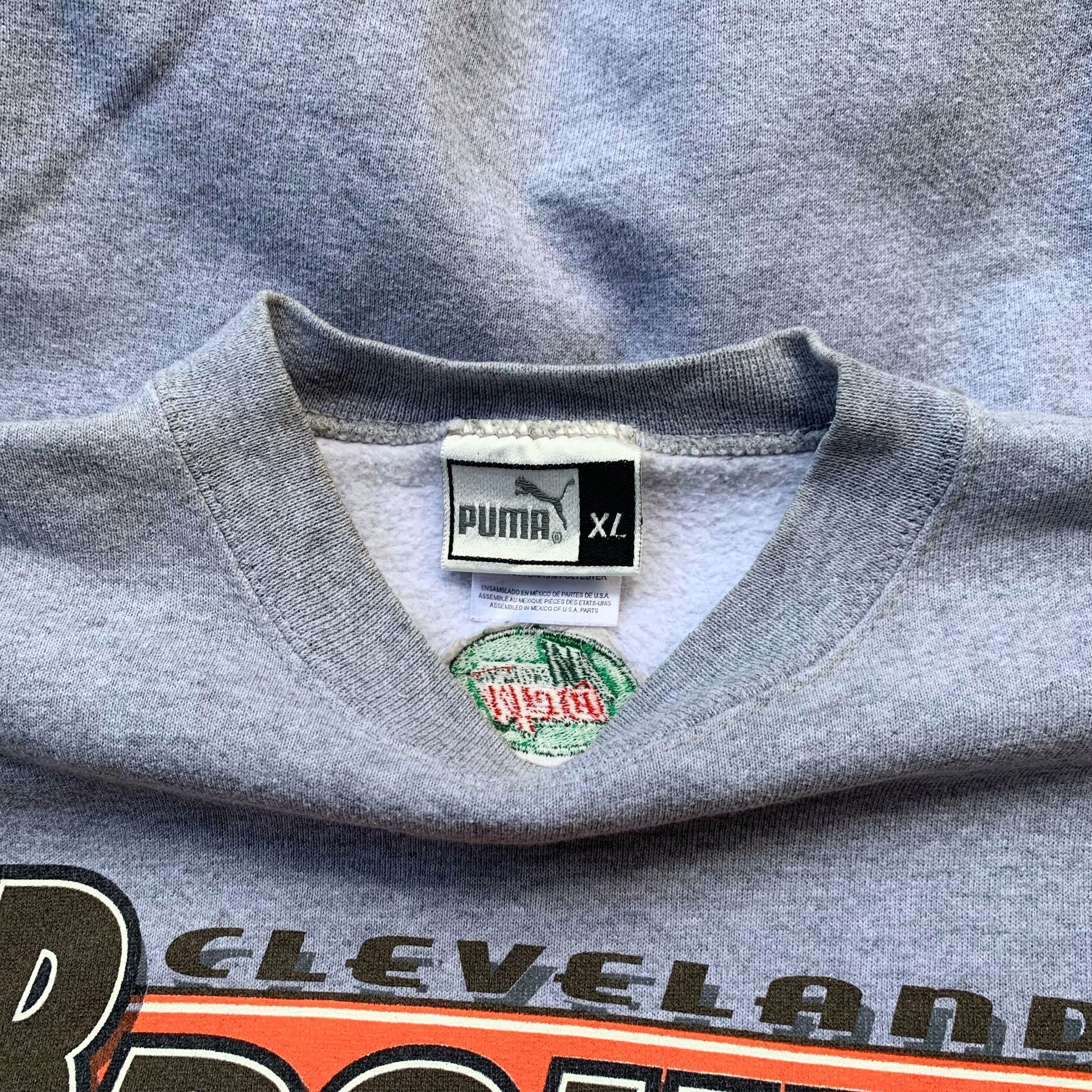 NFL 1990s Cleveland Browns NFL By Puma Sportswear USA Sweater Size US XL / EU 56 / 4 - 5 Thumbnail