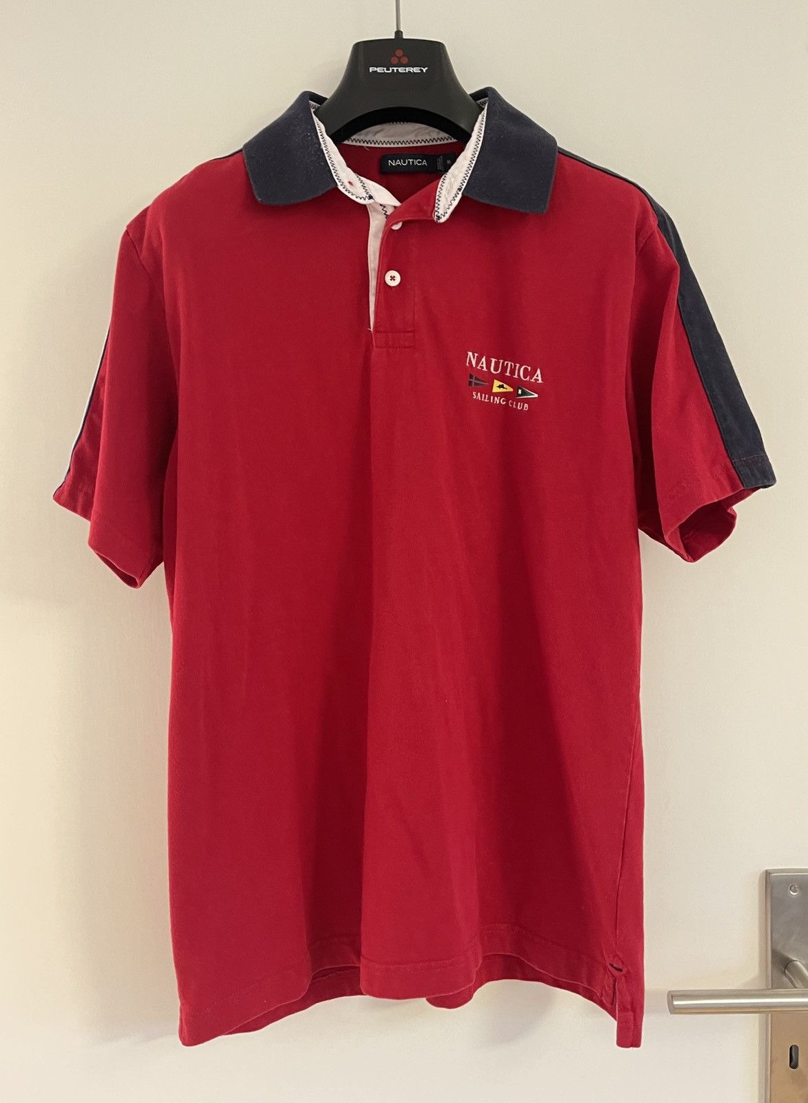 Nautica Vintage Rare Nautica Sailing Club Polo Shirt Size US M / EU 48-50 / 2 - 2 Thumbnail