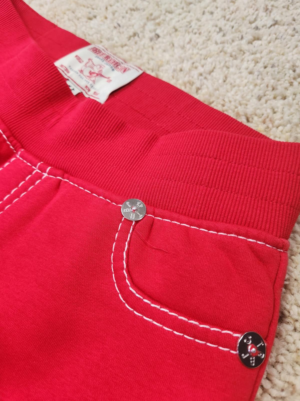 True Religion NEW True Religion Pull-On Flare Jeans Red Anniversary Small Size 28" / US 6 / IT 42 - 7 Thumbnail