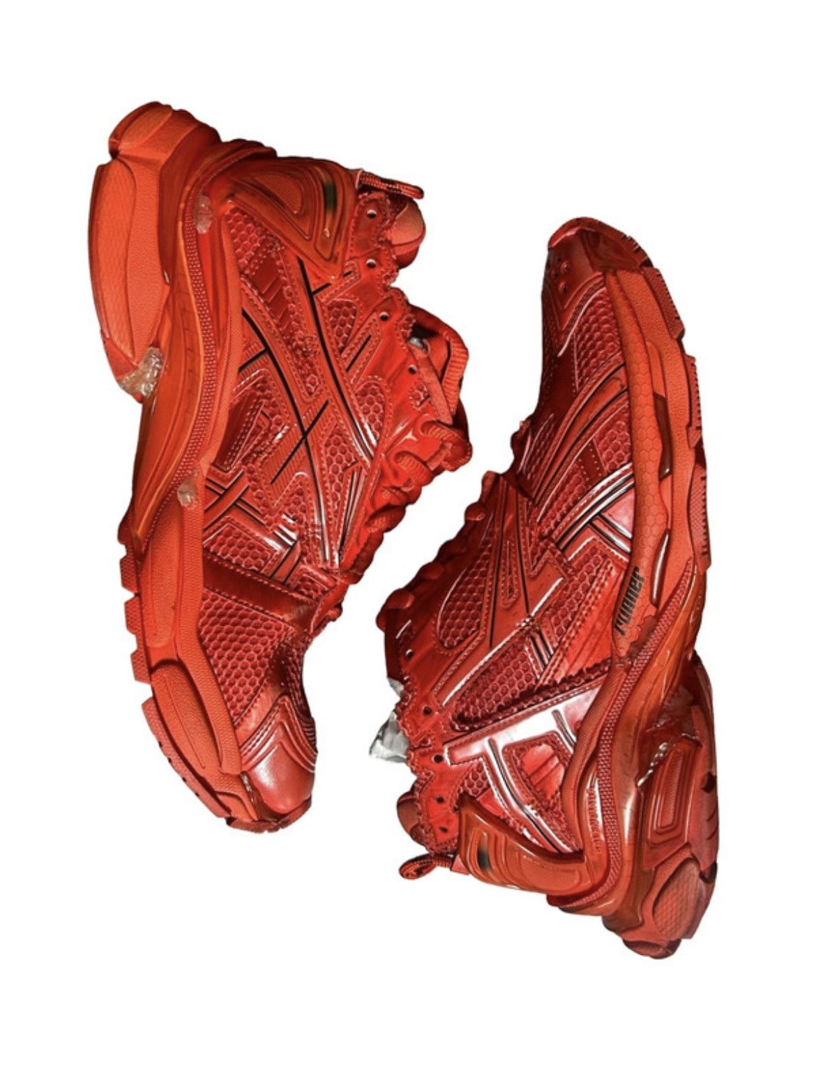 Balenciaga Balenciaga Runner Sneakers Red Size US 9 / EU 42 - 1 Thumbnail