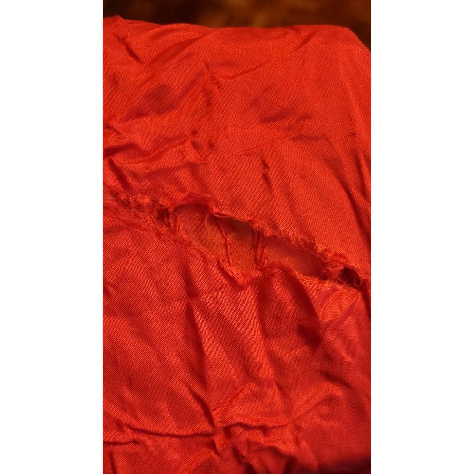 Vintage VINTAGE Niteline Red Beaded Sequin Flapper Cocktail Dress 1980s Silk Size 6 Womens Size M / US 6-8 / IT 42-44 - 4 Thumbnail