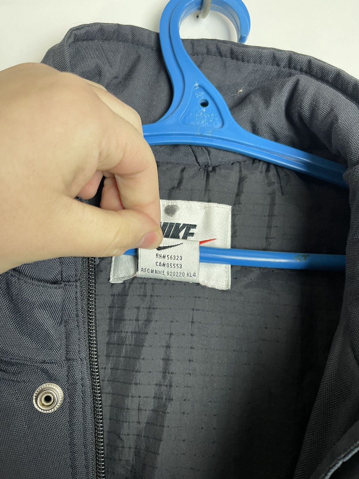 Vintage Rare 90's Vintage Nike Down Puffer Jacket Big Swoosh Logo Size US XL / EU 56 / 4 - 9 Thumbnail