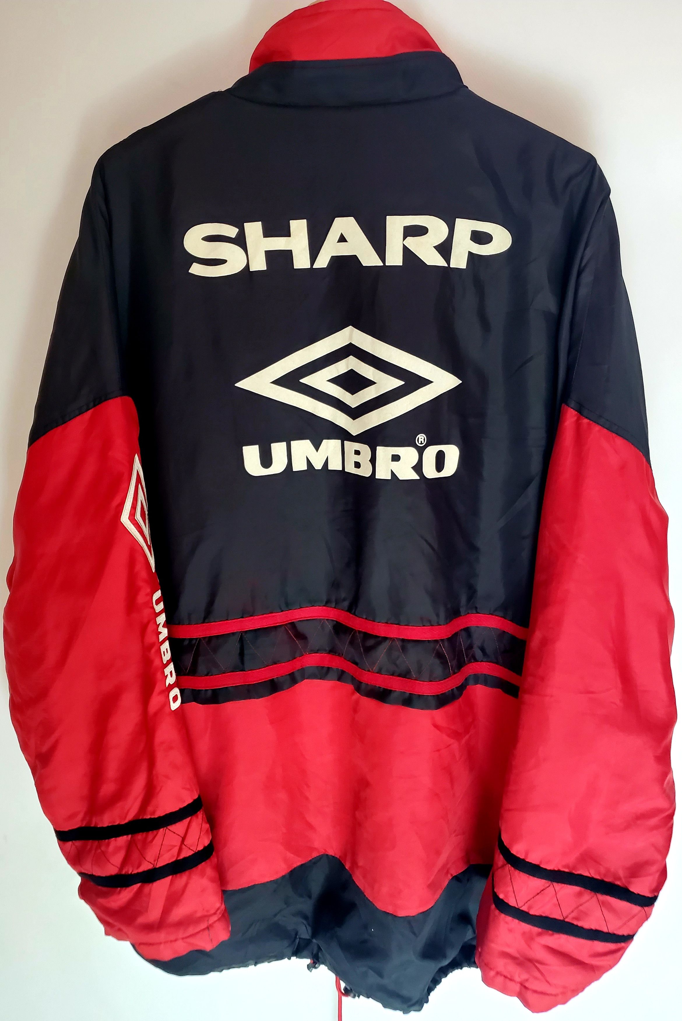 Umbro Manchester United Football Coat 1994/96 Alex Ferguson L Size US L / EU 52-54 / 3 - 8 Thumbnail