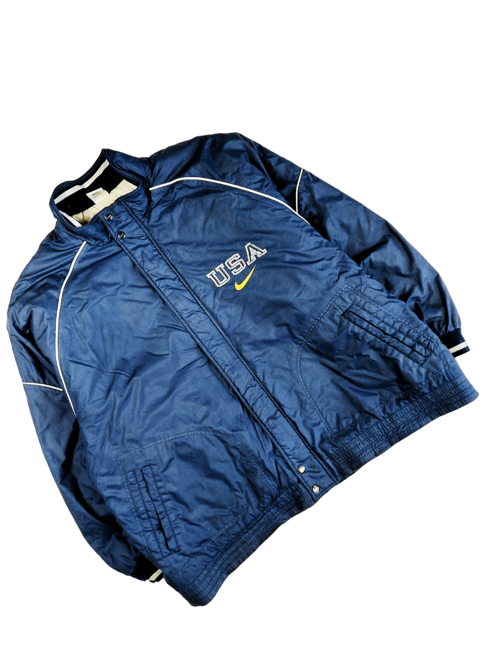 Nike × Vintage Vintage Nike Bomber Jacket Size US XXL / EU 58 / 5 - 2 Thumbnail