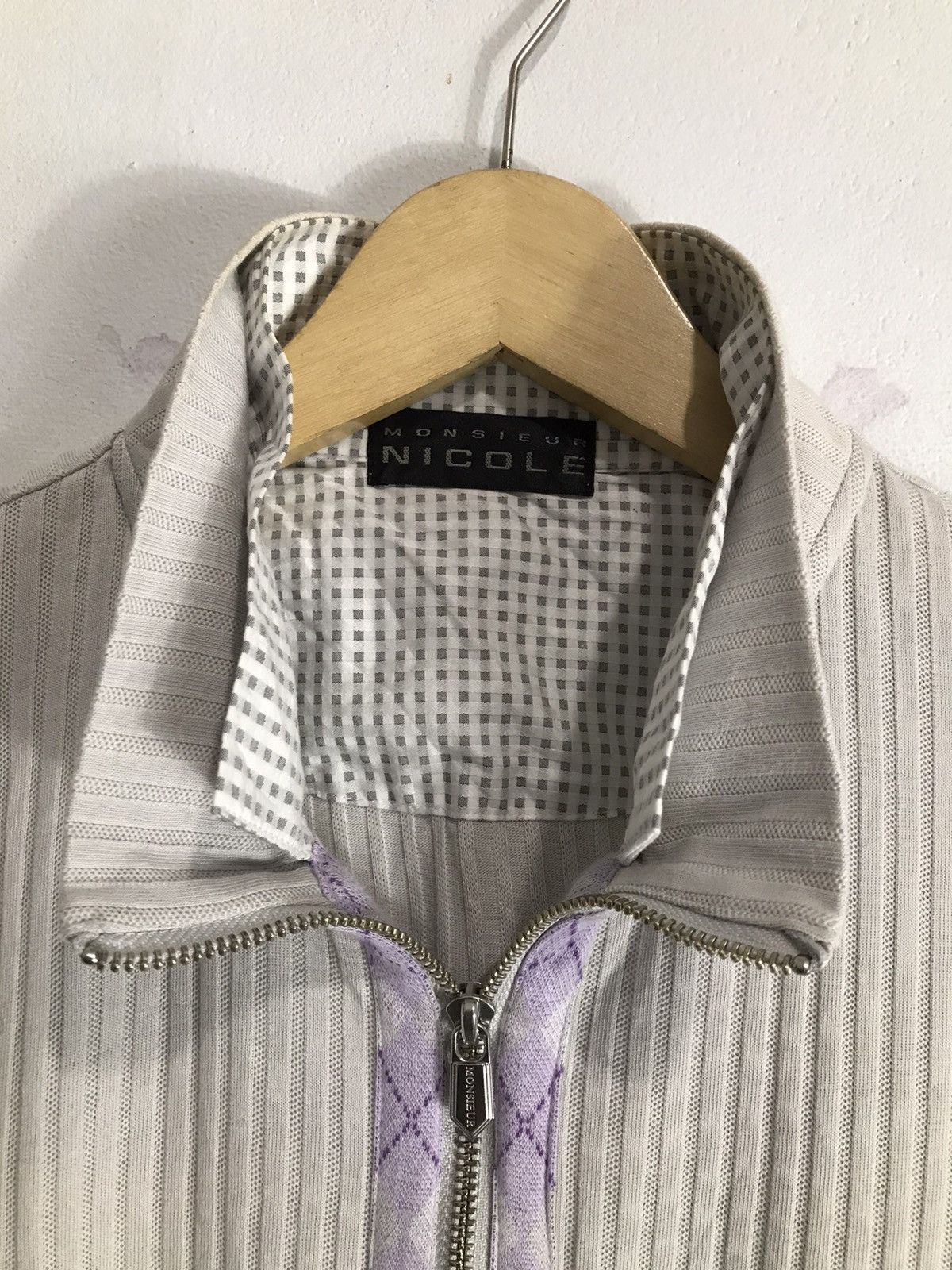 Nicole Club Japanese Nicole - Double layer Zip up Jacket Size US M / EU 48-50 / 2 - 3 Thumbnail