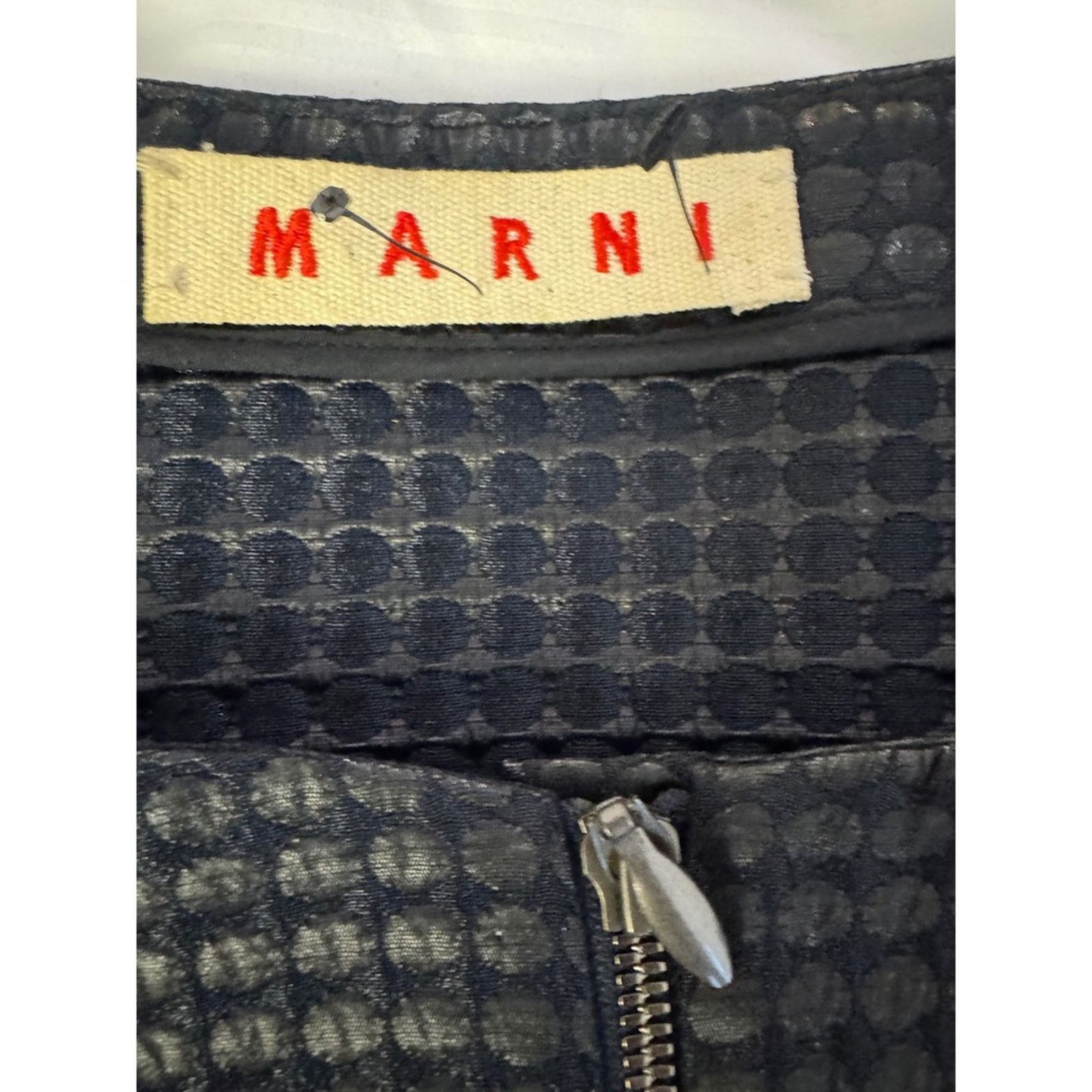 Marni Marni Textured Jacquard Short Sleeve Jacket Size M / US 6-8 / IT 42-44 - 2 Thumbnail