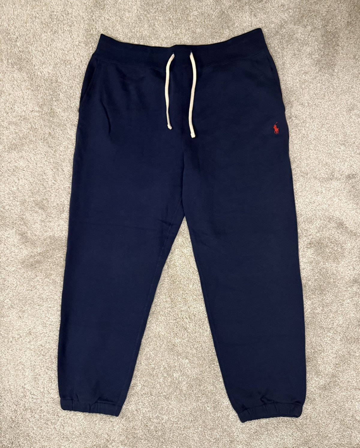 Polo Ralph Lauren Polo Ralph Lauren Fleece Sweatpants Navy Size US 38 / EU 54 - 1 Thumbnail