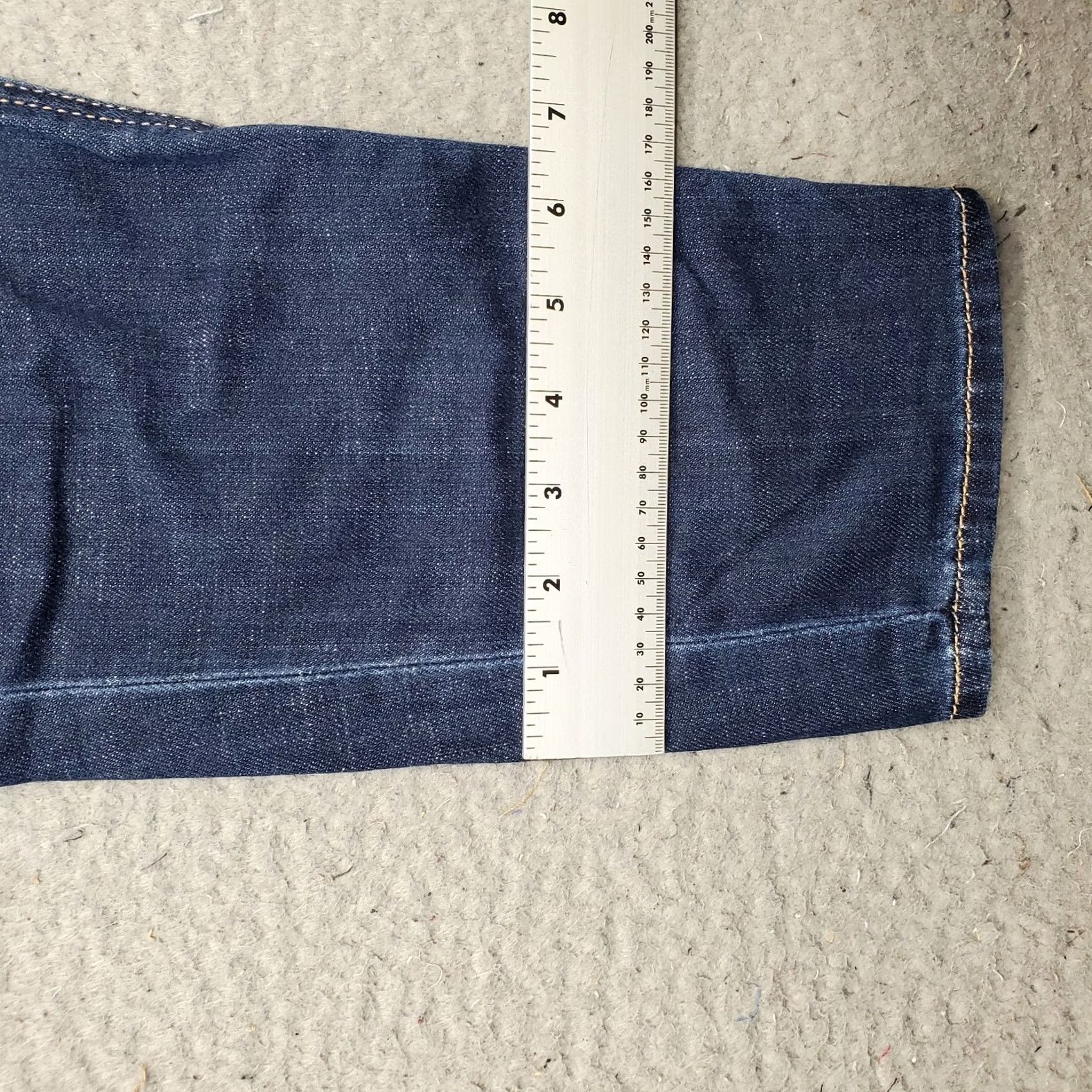 American Eagle Outfitters American Eagle Outfitters Womens 4 Jeans Blue Denim Distressed Button Fly Tomgirl Skinny AEO 4R Size 27" / US 4 / IT 40 - 5 Thumbnail