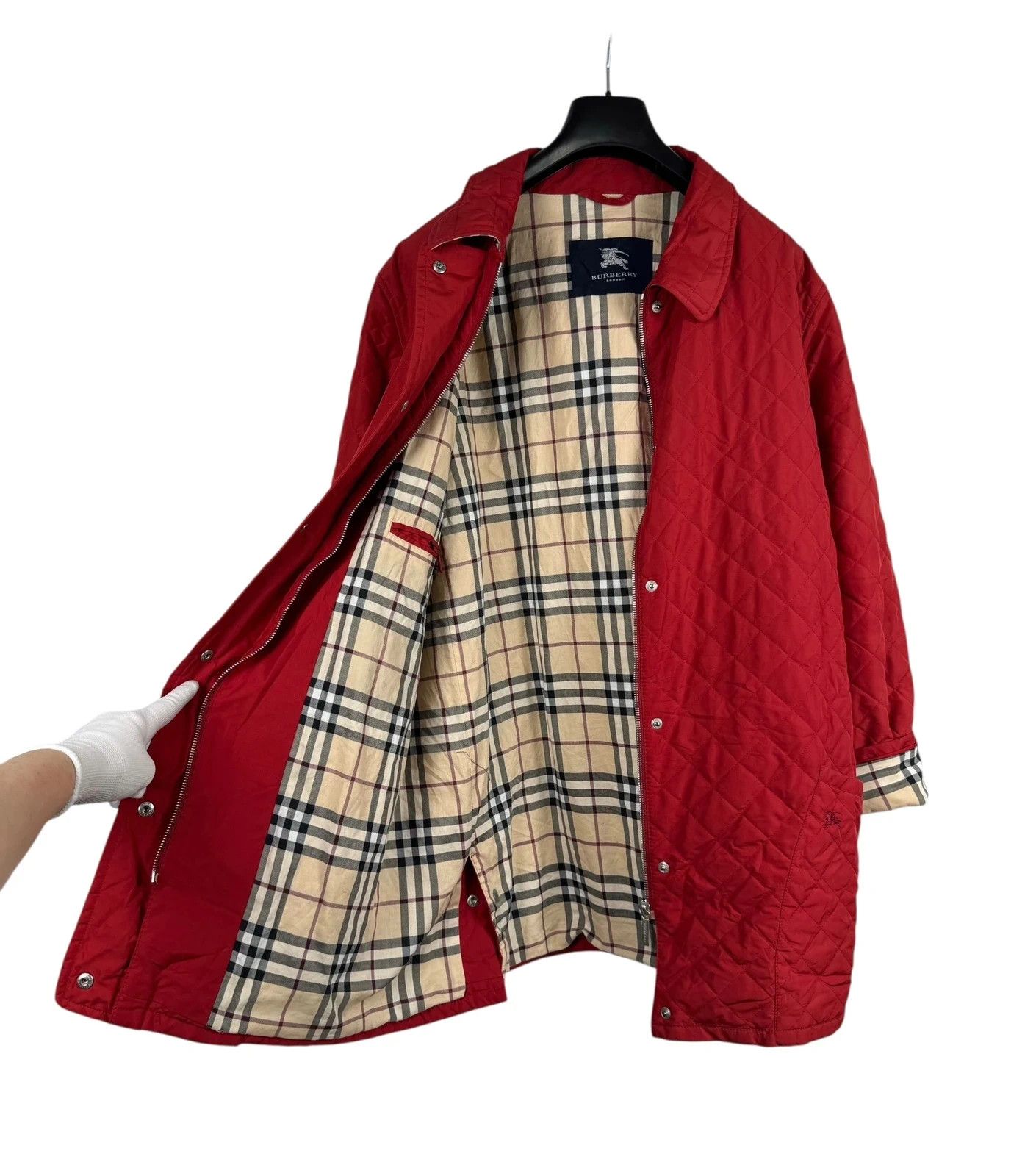 Burberry Burberry Vintage Quilted Coat size XL Size XL / US 12-14 / IT 48-50 - 13 Thumbnail