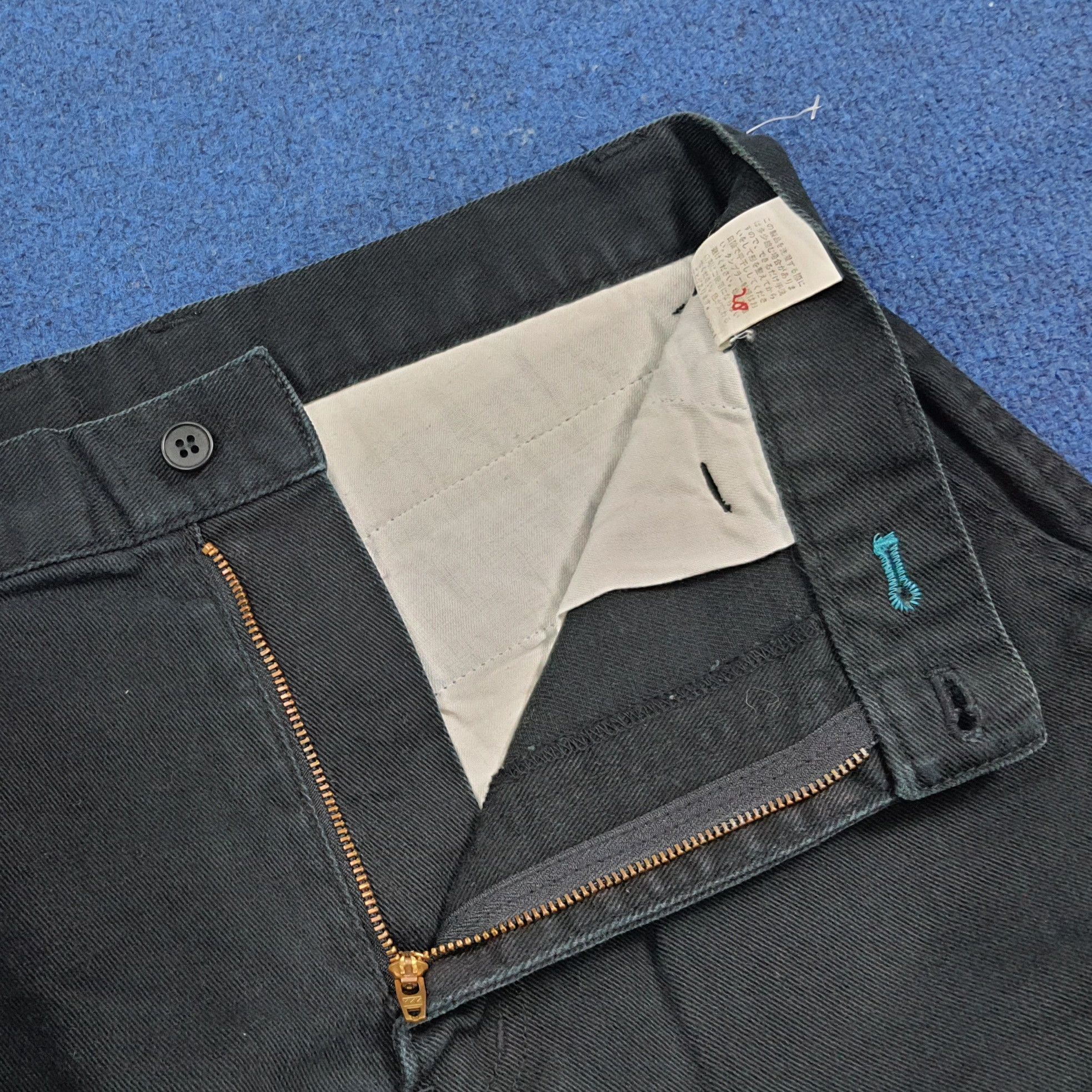 PPFM Vintage PPFM Japan Painter Pants Black Workwear C280N2 Size US 29 - 6 Thumbnail