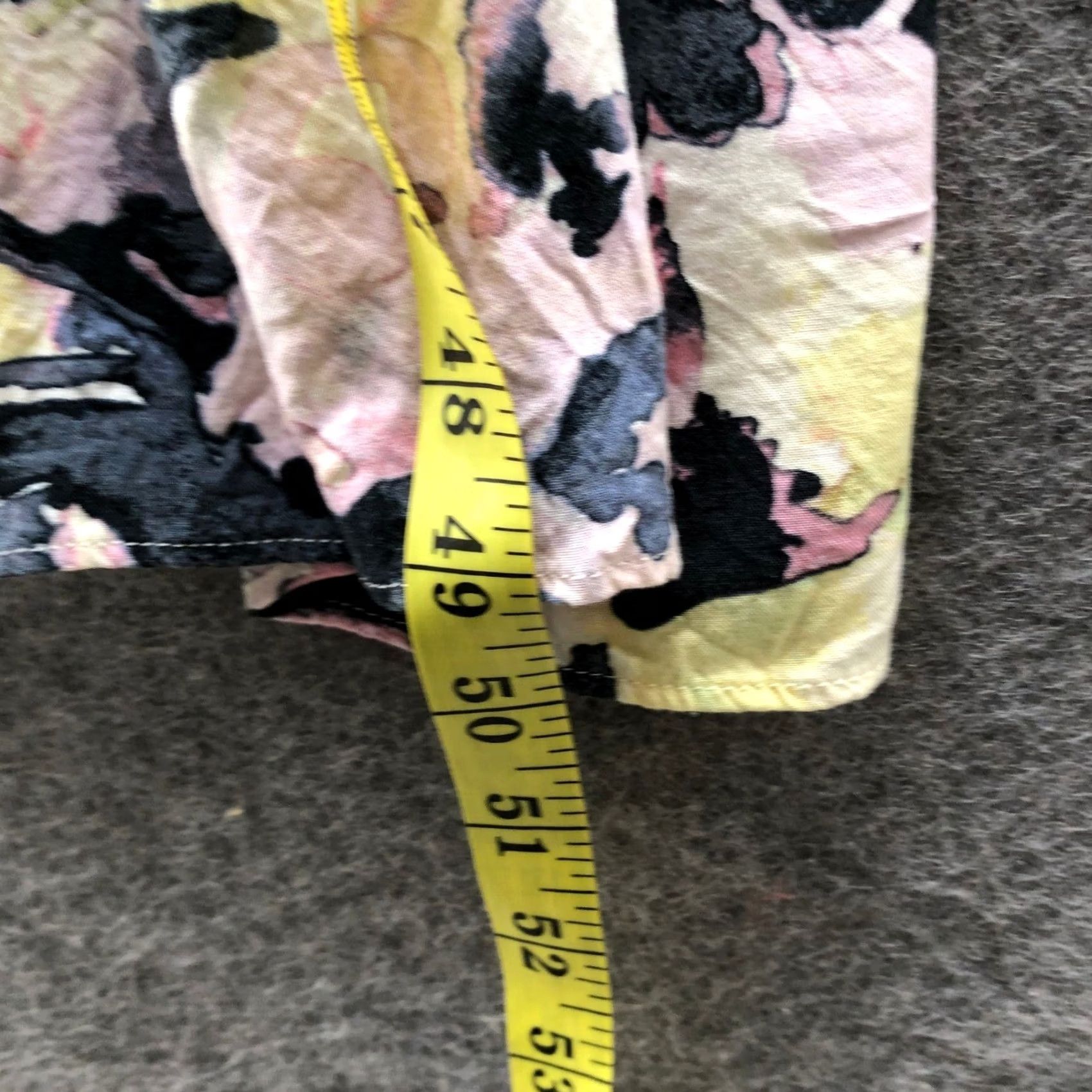 H&M H&M Floral Midi Shirt Dress Womens S Multicolor Long Sleeve Rayon Size S / US 4 / IT 40 - 7 Thumbnail