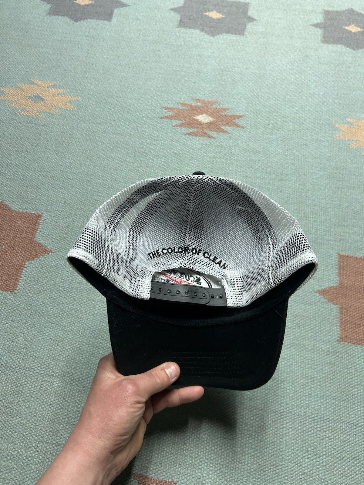 Vintage Scotchgard snapback trucker hat 3M embroidered logo black Size ONE SIZE - 4 Thumbnail