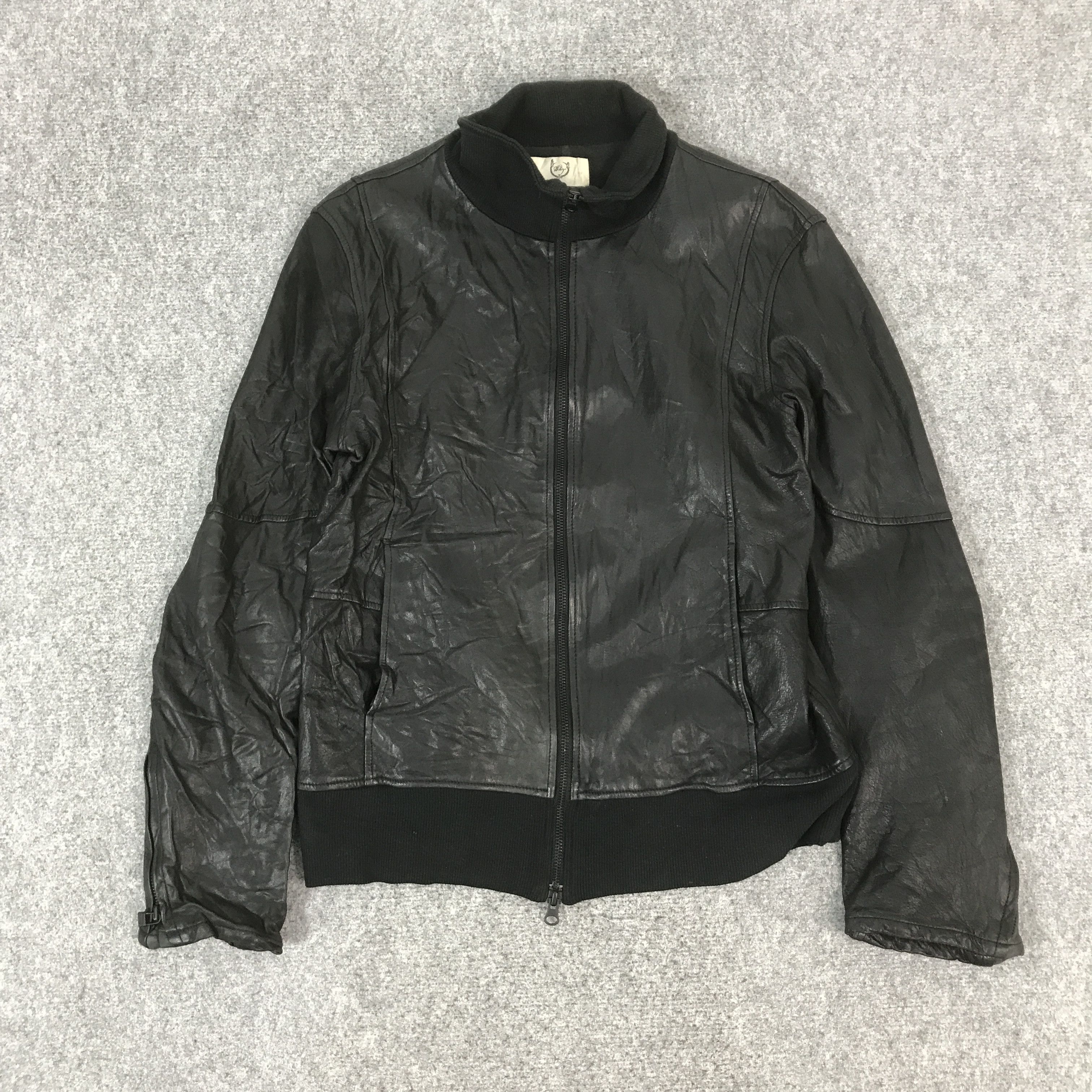 If Six Was Nine JAPANESE STYLE FLY LEATHER JACKET K69B4 Size US M / EU 48-50 / 2 - 1 Thumbnail