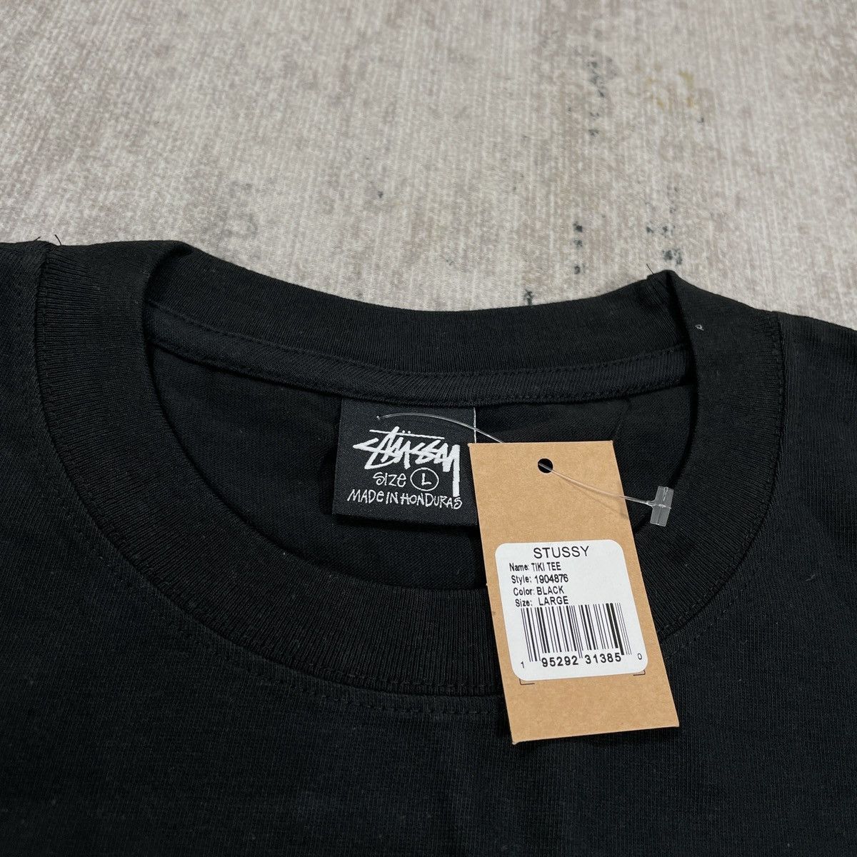 Stussy STUSSY TIKI TEE BLACK // LARGE Size US L / EU 52-54 / 3 - 5 Thumbnail