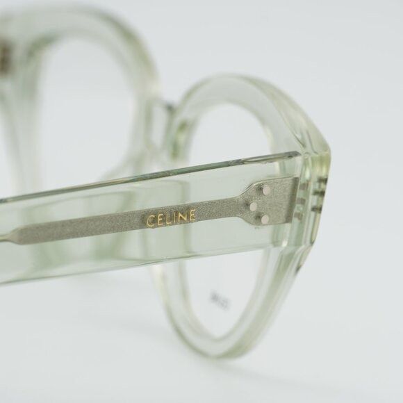 Celine Celine CL50132I 093 Eyeglasses Shiny Light Green 51mm Size ONE SIZE - 10 Thumbnail