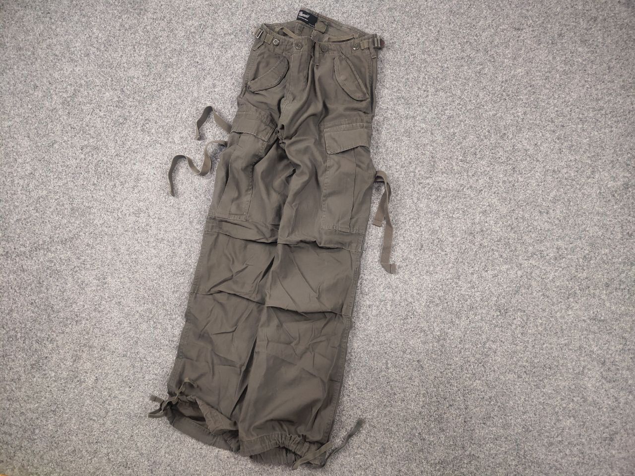 Japanese Brand Vintage Brandit M-65 Cargo Baggy Pants Military Japan Y2K Size US 32 / EU 48 - 4 Thumbnail