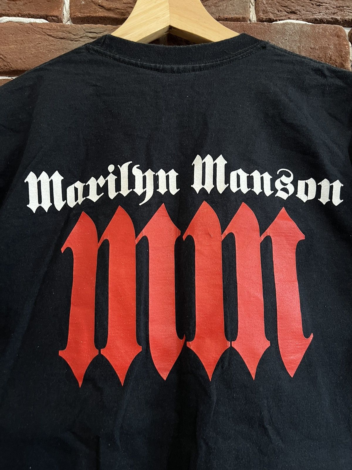 Band Tees Rare Y2K Marilyn Manson Vintage 00s Band Tee Rock Rare Size US M / EU 48-50 / 2 - 6 Thumbnail