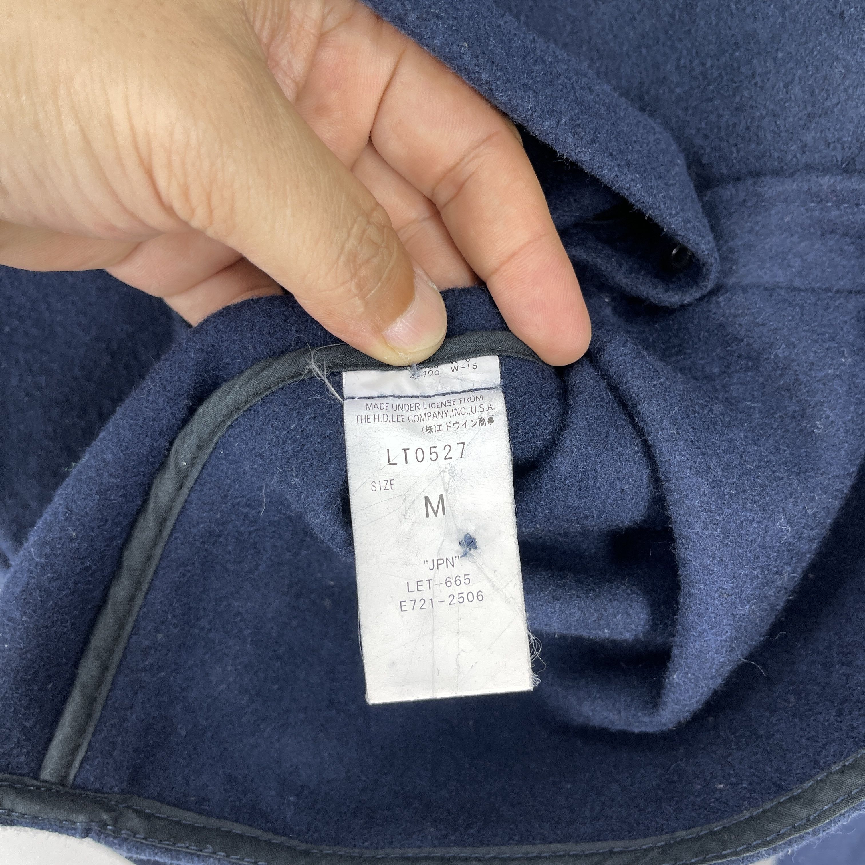 Lee Vintage 90's LEE Winter Cold Weather Wool Button Up Jacket Size M / US 6-8 / IT 42-44 - 5 Thumbnail