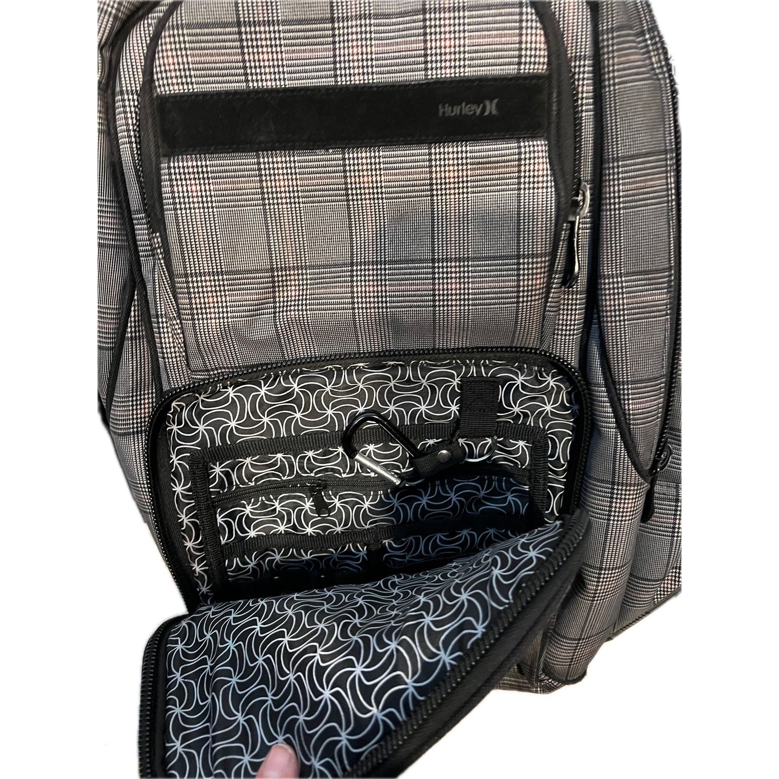 Hurley Hurley Gray Computer Padded Travel Backpack Size 30 - 3 Thumbnail