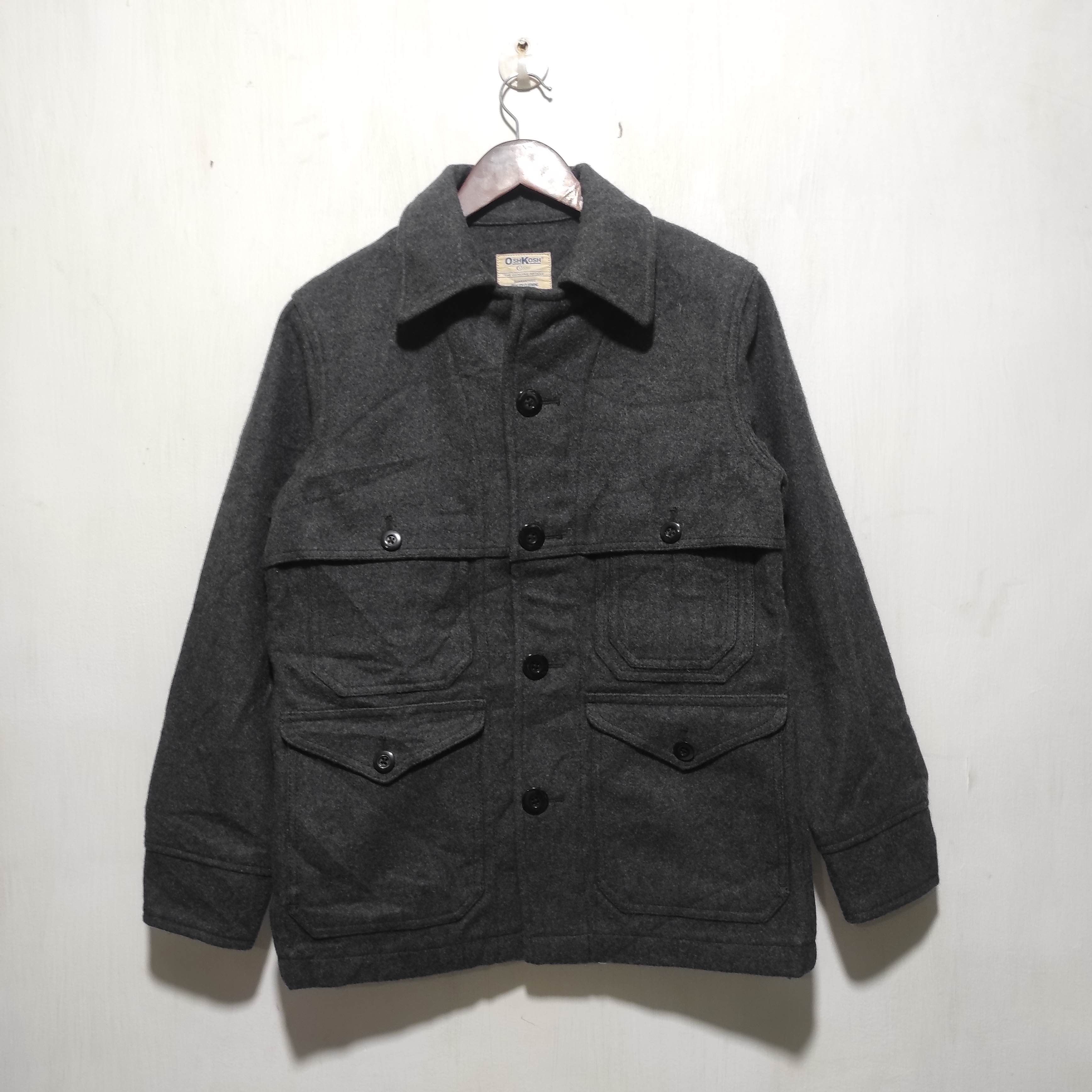 Oshkosh Vintage Oshkosh Wool Mackinaw Jacket Size US M / EU 48-50 / 2 - 1 Thumbnail