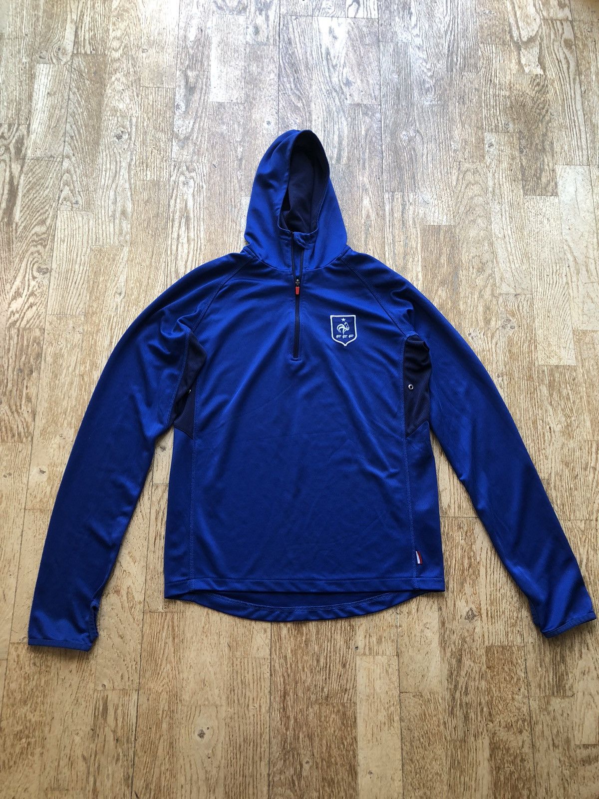 Vintage RARE FRANCE FOOTBALL VINTAGE SOCCER HOODIE SHIRT Size US S / EU 44-46 / 1 - 1 Thumbnail