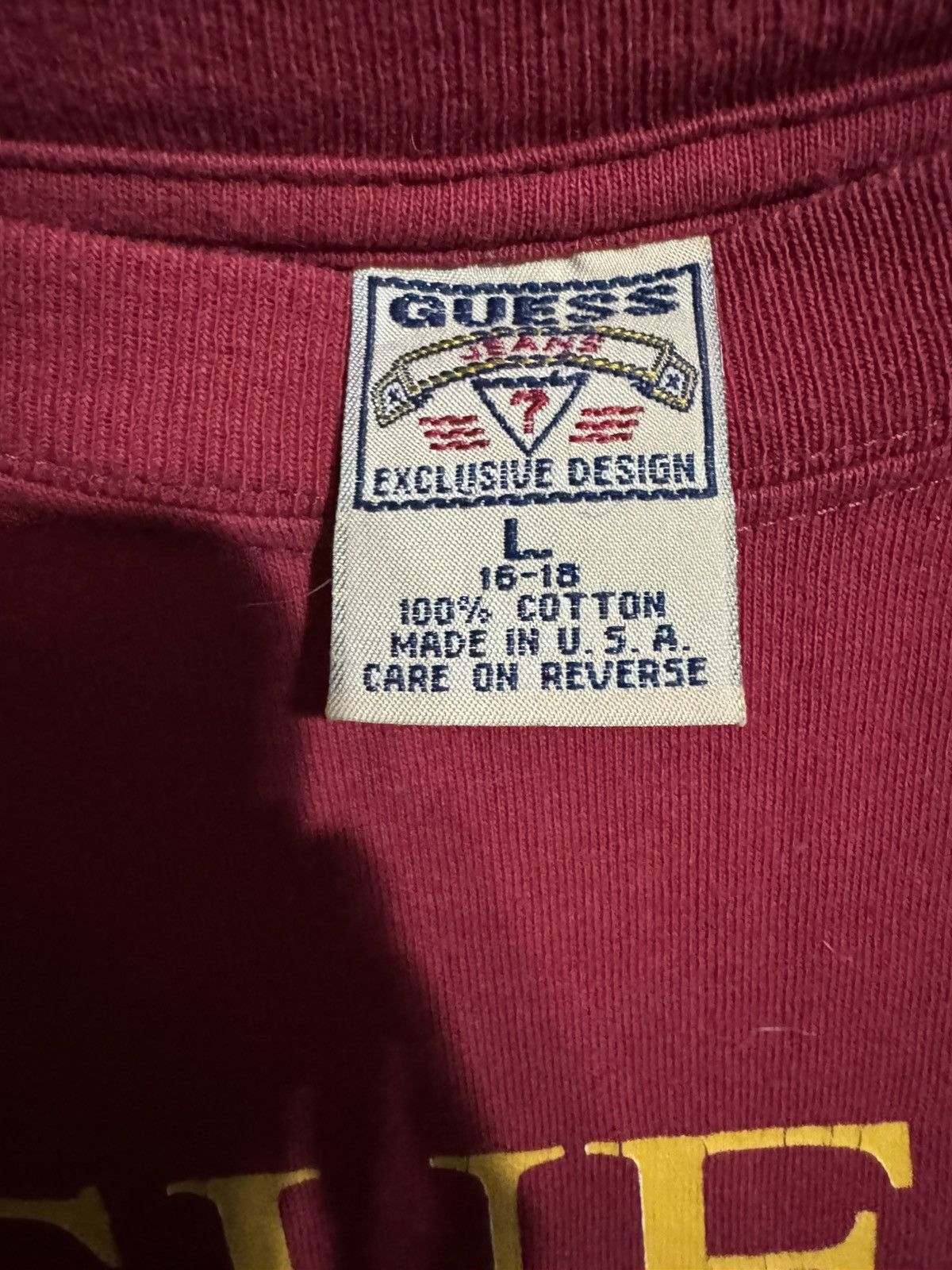Guess Vintage Guess Football/soccer shirt Size US M / EU 48-50 / 2 - 4 Thumbnail