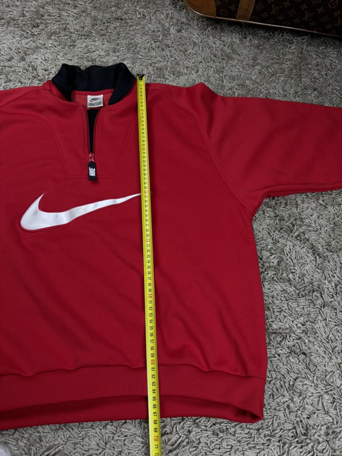 Nike × Vintage Vintage sweatshirt Nike Swoosh 90s original casual item Size US L / EU 52-54 / 3 - 7 Thumbnail