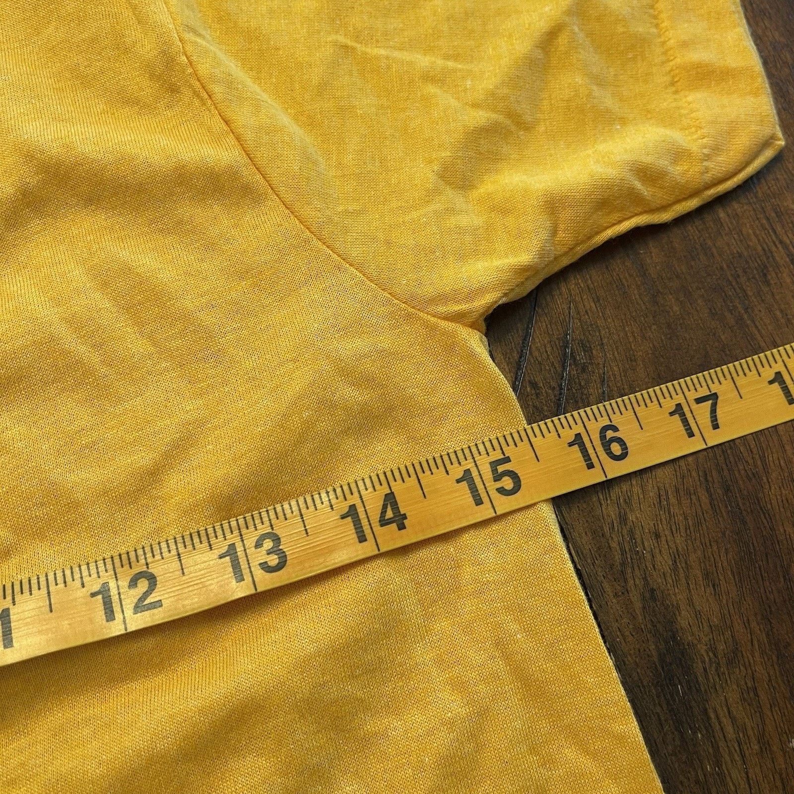 Vintage Screen Stars TShirt Youth L 14-16 50/50 USA Vtg 80s Yellow 3 Size L / US 10 / IT 46 - 6 Thumbnail