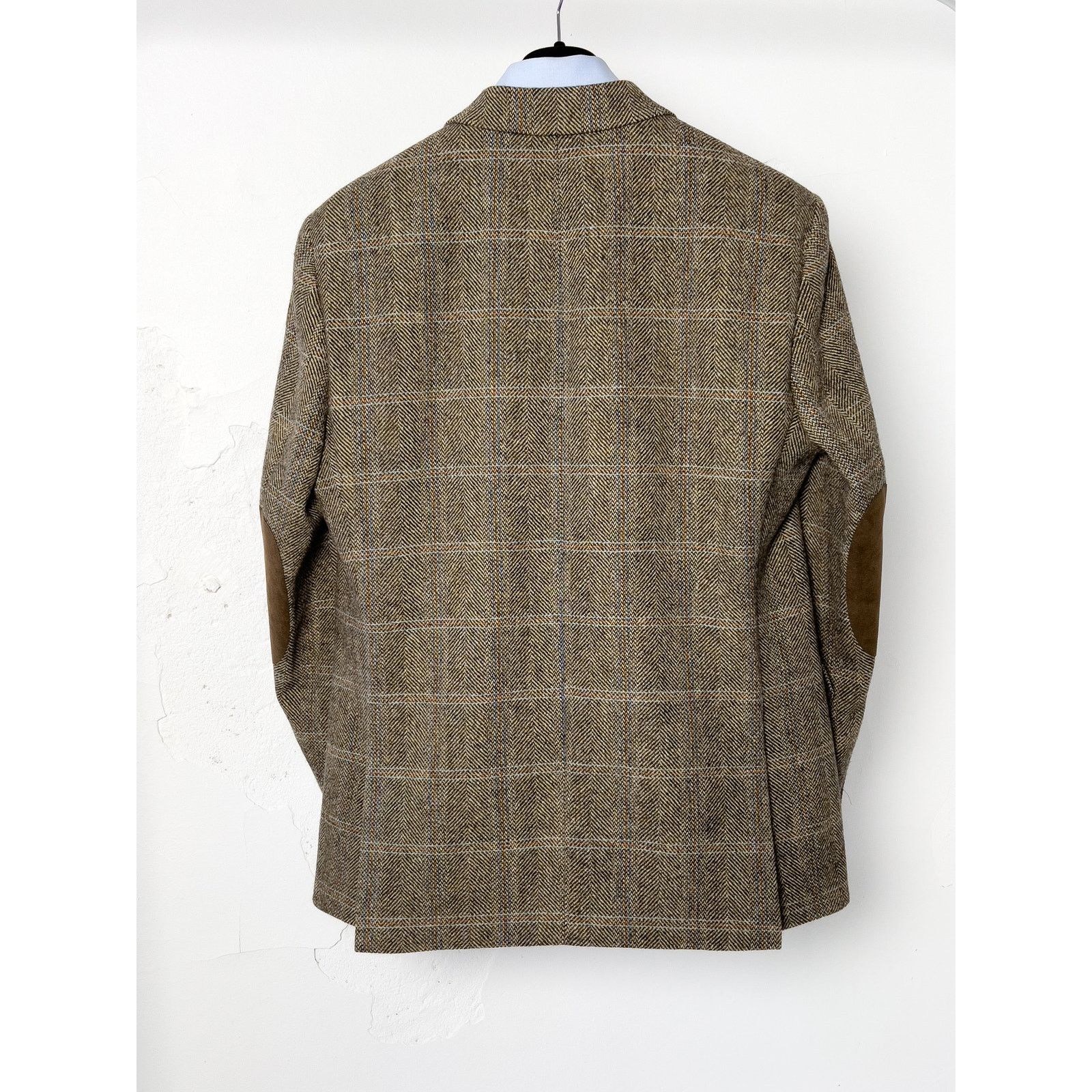 Harris Tweed Harris Tweed Mario Barutti Light Brown Blazer, US 42S, EU 26 Size 42S - 2 Thumbnail