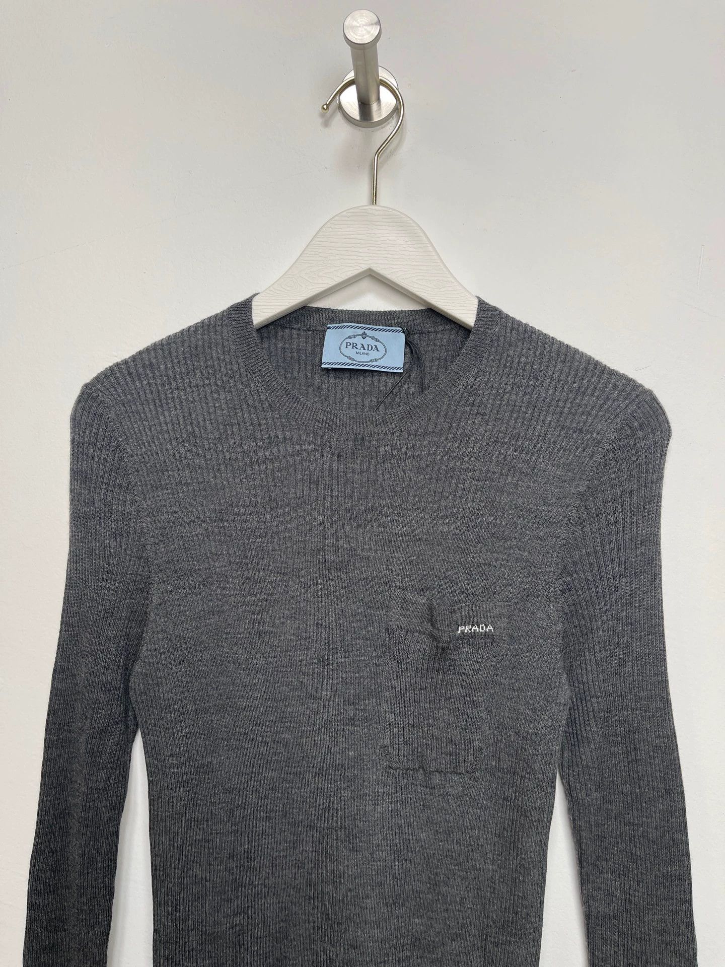 Prada Prada knit wool long-sleeve 46 Size S / US 4 / IT 40 - 3 Thumbnail