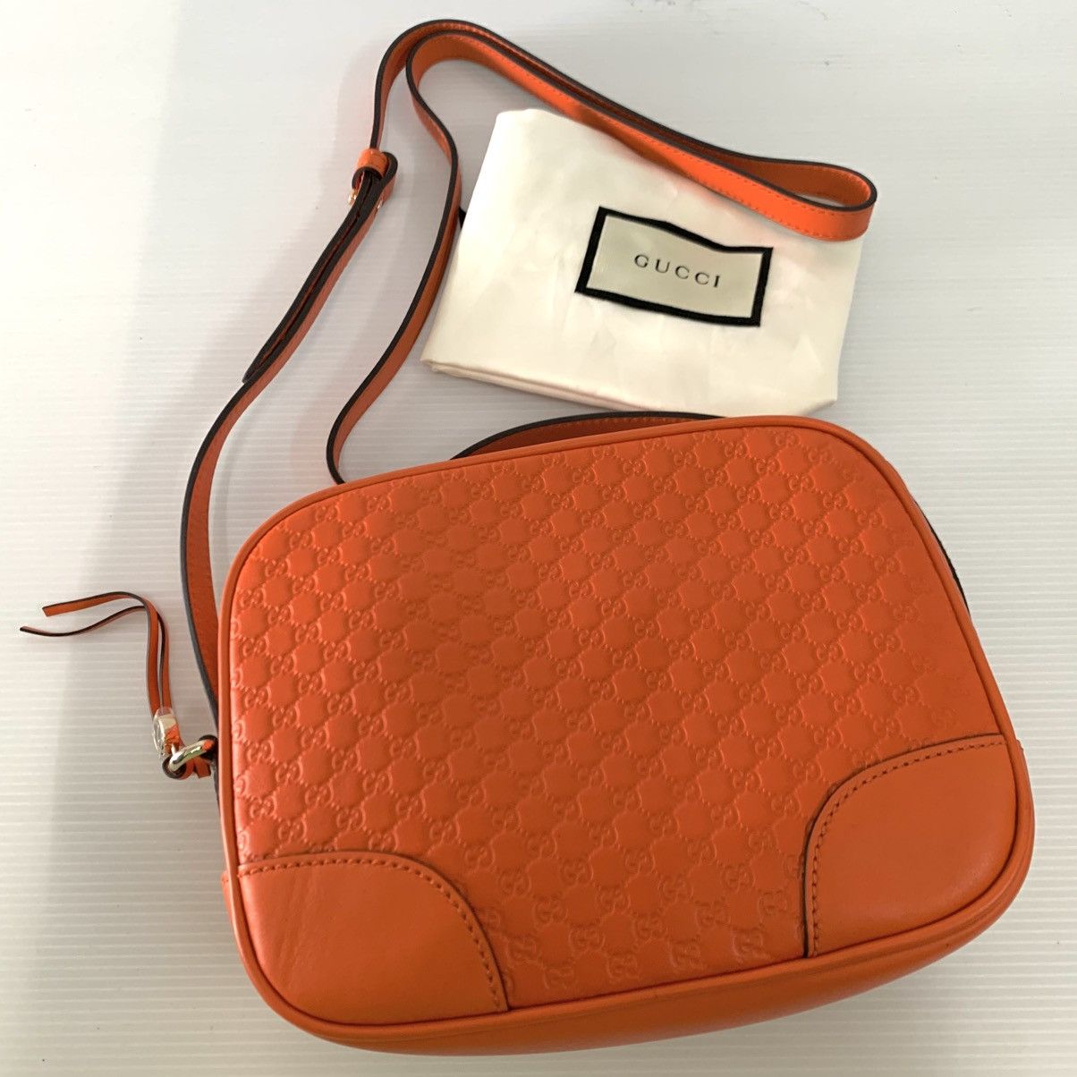 Gucci Gucci Microguccissima Bree Crossbody Bag Size ONE SIZE - 6 Thumbnail