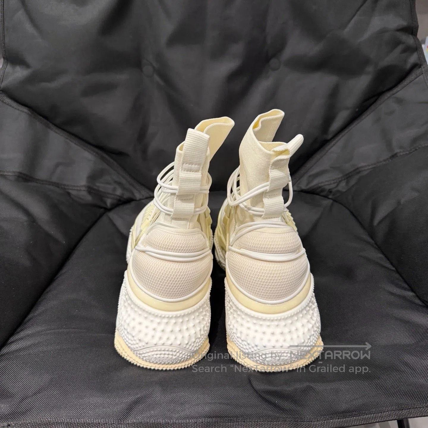 Balmain Balmain Spliced Mesh Leather Casual Shoes. Size US 11 / EU 44 - 4 Thumbnail