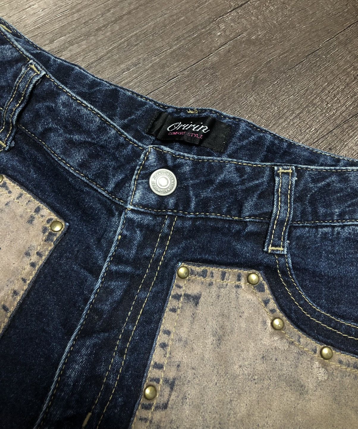 Designer × Japanese Brand VINTAGE ORIRIN FLARE JEANS JAPANESE BRAND Size 27" / US 4 / IT 40 - 9 Thumbnail