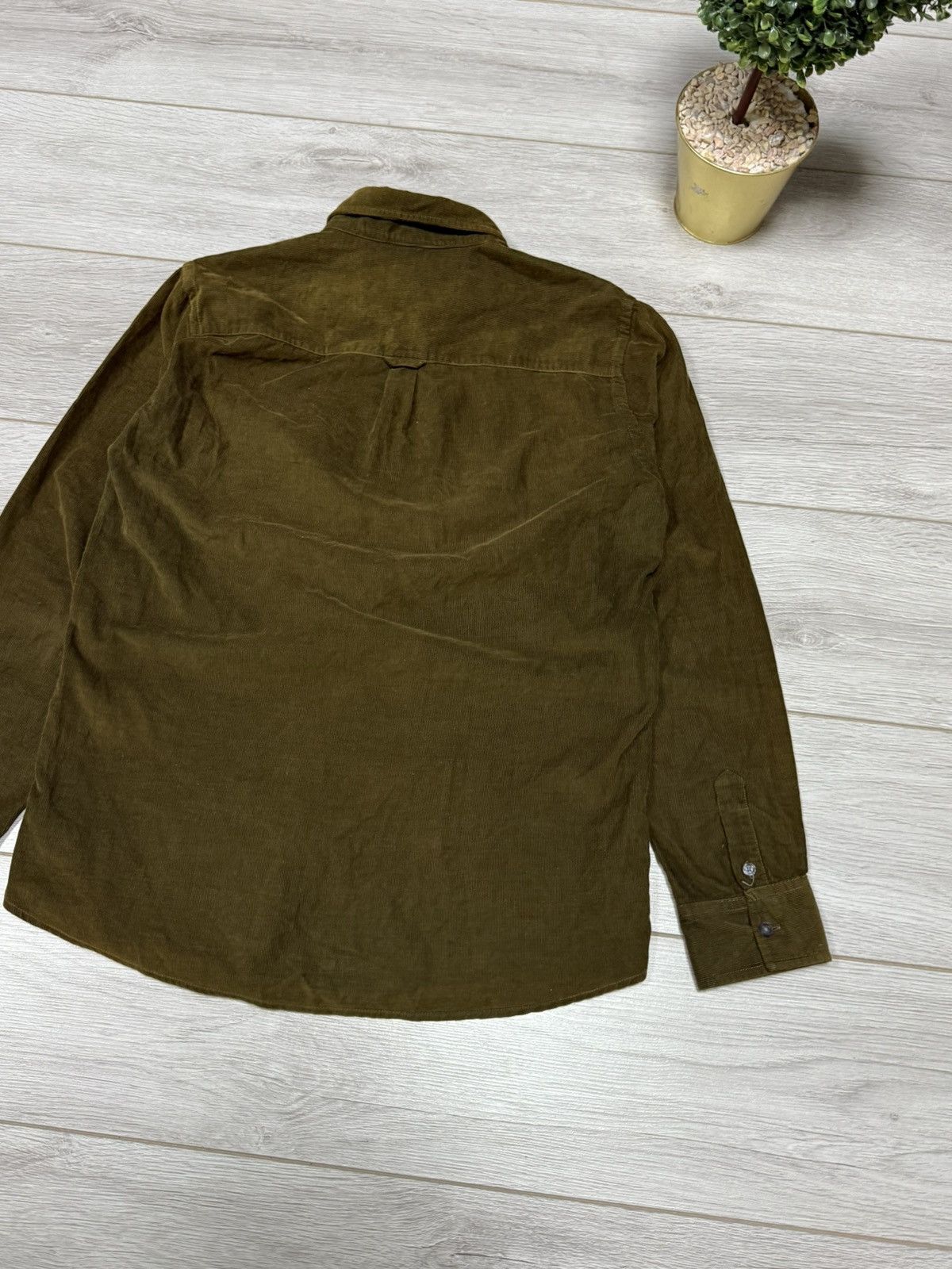 Alexander McQueen McQ vintage corduroy pocket shirt buttons Size US M / EU 48-50 / 2 - 8 Thumbnail