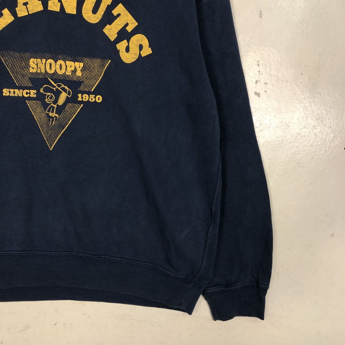 Japanese Brand 📌Vintage Sweatshirt Snoopy Peanuts Big Logo Size US L / EU 52-54 / 3 - 7 Thumbnail