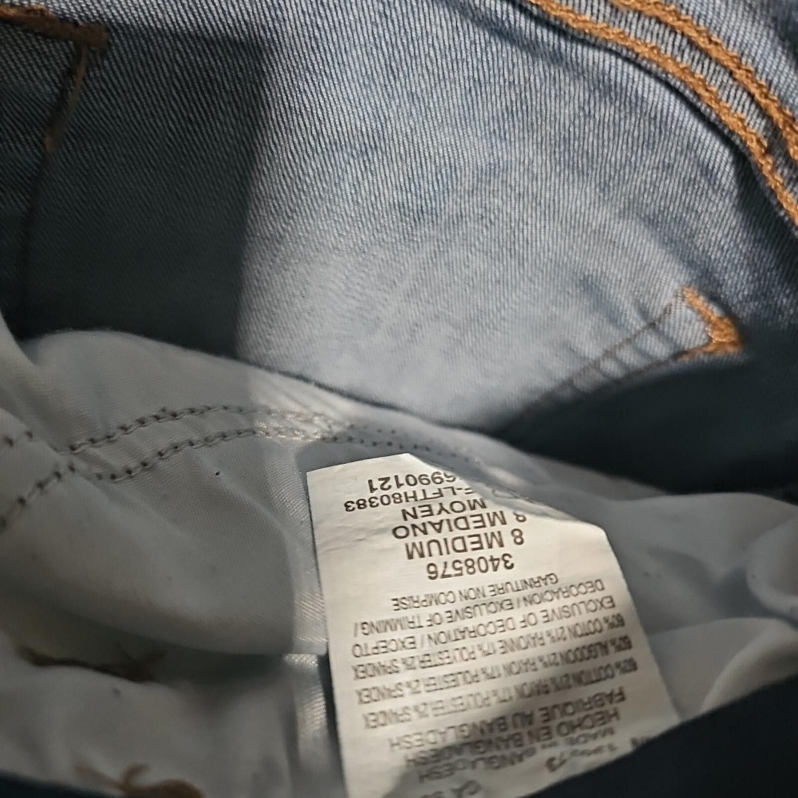 Lee Lee Regular Straight MidRise Flex Motion 8 Jeans Floral Size 30" / US 8 / IT 44 - 3 Thumbnail