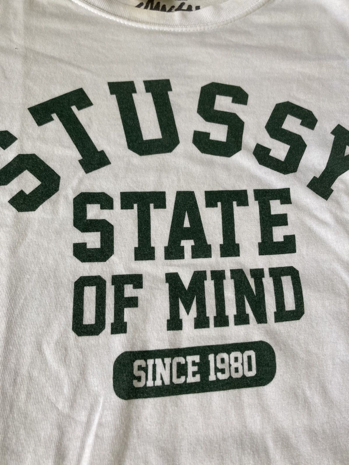Stussy Vintage Stussy 1980 Crown King White T shirt Size US M / EU 48-50 / 2 - 3 Thumbnail