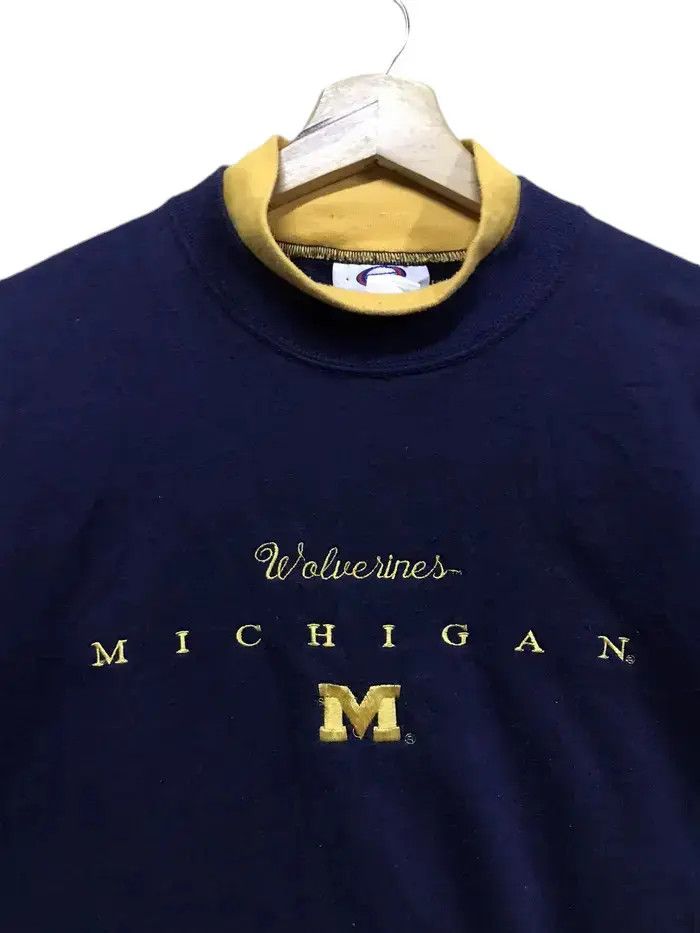 Wolverine Vintage 90's Michigan Wolverines Sweatshirts Size US S / EU 44-46 / 1 - 3 Thumbnail