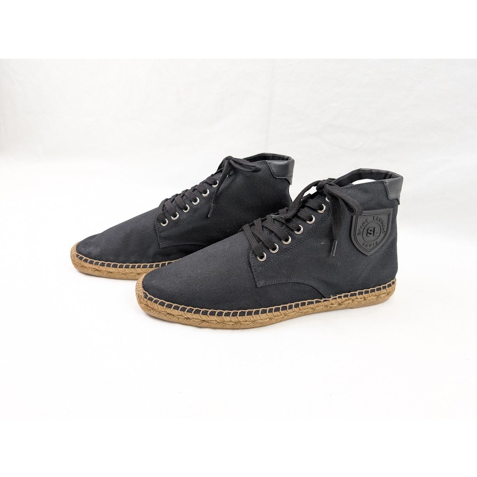 Saint Laurent Paris o1rshd1 Damon High-Top Sneakers in Nero Size US 9 / EU 42 - 15 Thumbnail