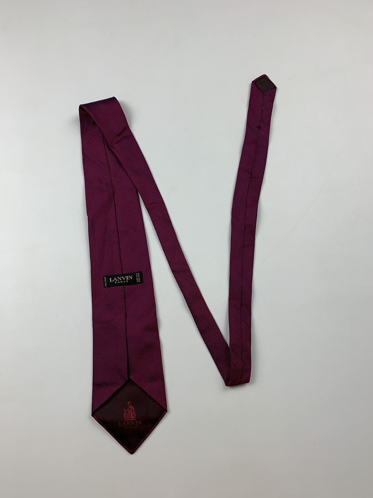 Lanvin Lanvin Paris Silk Tie Size ONE SIZE - 1 Thumbnail