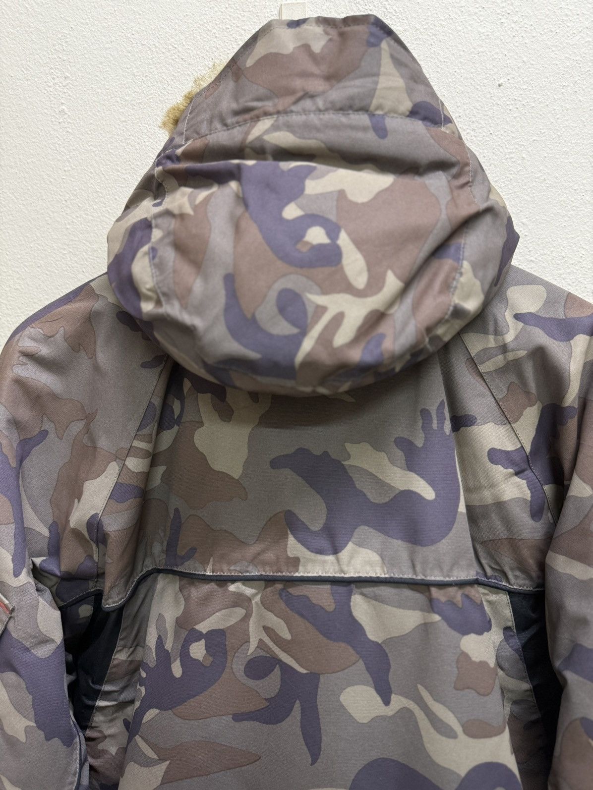 Japanese Brand VINTAGE GETT EXCITING FISHING COLD WEATHER CAMO FUR JACKET Size US XXL / EU 58 / 5 - 23 Thumbnail