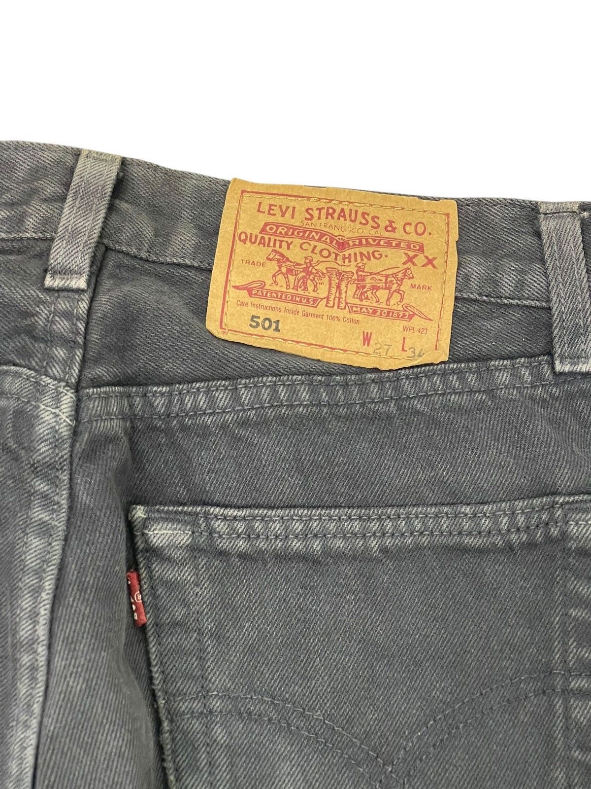 Levi's Vintage Clothing Vtg Levi’s 501 Rebuild by Sample Japan Regular 3🟦8 Size US 29 - 15 Thumbnail