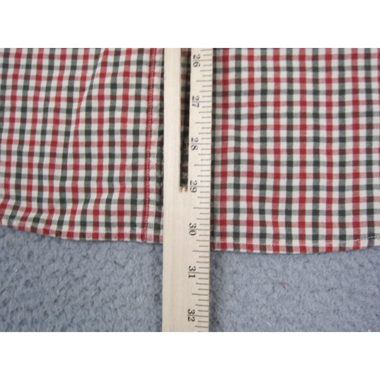 Abercrombie & Fitch VINTAGE Abercrombie & Fitch Shirt Mens Large Red Check Gingham Button Up 90s Size US L / EU 52-54 / 3 - 6 Thumbnail