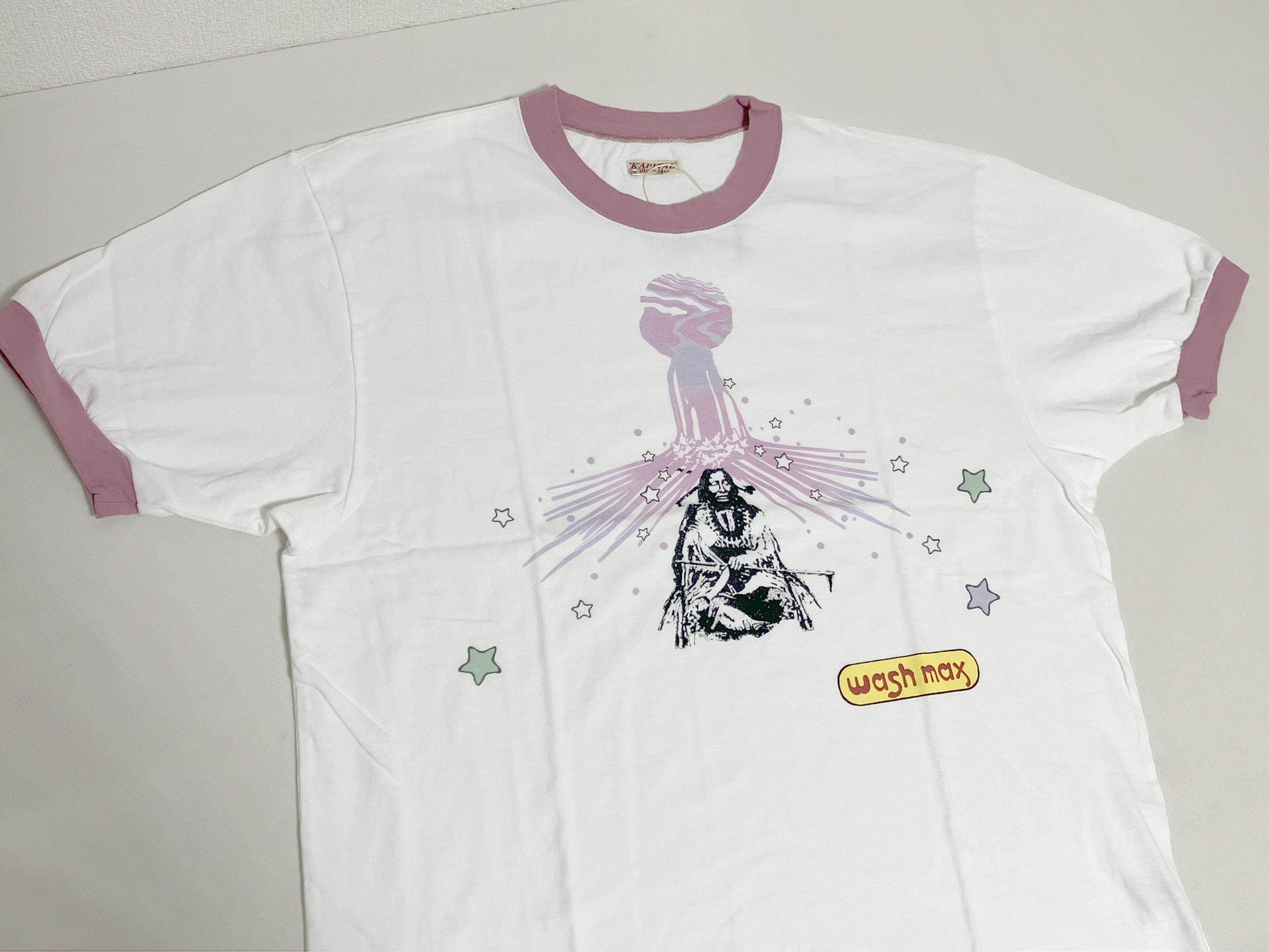 Kapital Kapital 20 Tenjiku Laundry Max Ringer t-shirt Tee white 3 Size US L / EU 52-54 / 3 - 3 Thumbnail